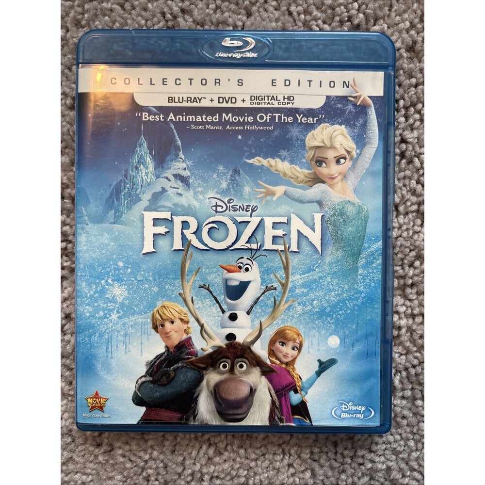 Disney Frozen Collectors Edition Blu-ray, DVD, Digital HD 2014